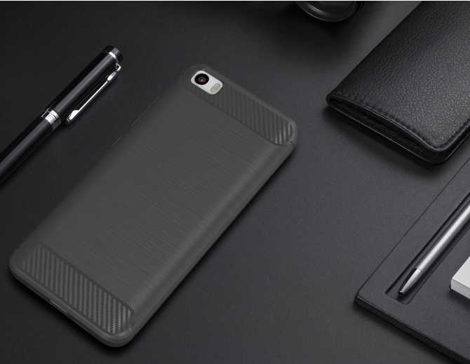 Xiaomi Mi 5 Kılıf Zore Room Silikon Kapak - Gri