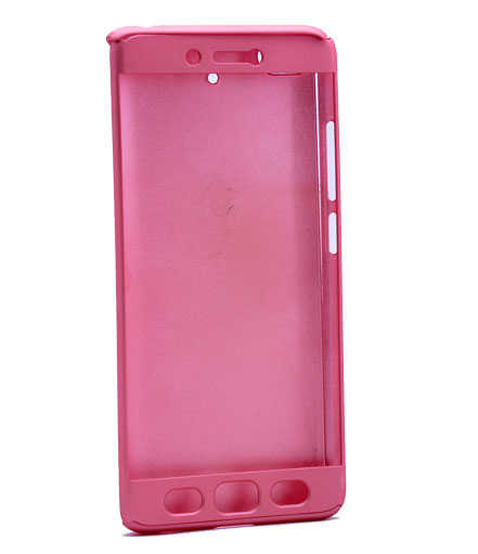 Xiaomi Mİ 5S Kılıf Zore 360 3 Parçalı Rubber Kapak - Rose Gold