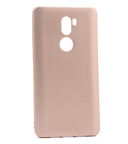 Xiaomi Mi 5s Plus Kılıf Zore Premier Silikon Kapak - Gold