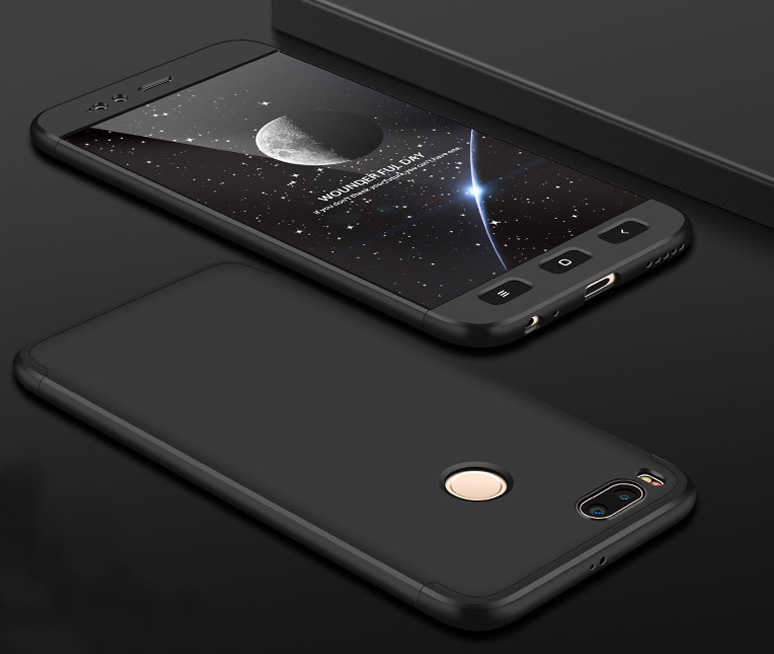 Xiaomi Mi 5x Kılıf Zore Ays Kapak - Siyah