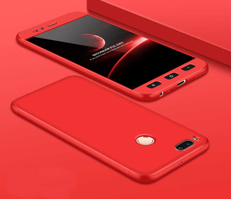 Xiaomi Mi 5x Kılıf Zore Ays Kapak - Kırmızı