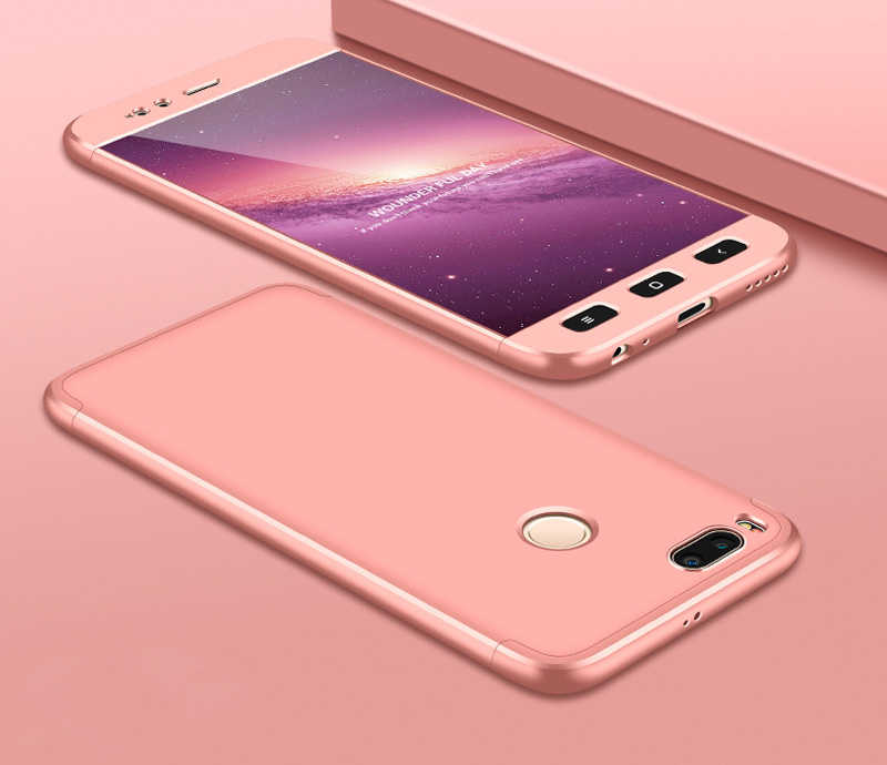 Xiaomi Mi 5x Kılıf Zore Ays Kapak - Rose Gold