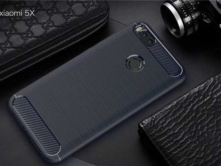 Xiaomi Mi 5x Kılıf Zore Room Silikon Kapak - Lacivert