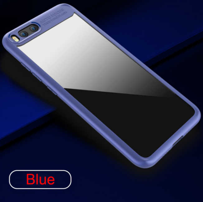 Xiaomi Mi 6 Kılıf Zore Buttom Kapak - Mavi