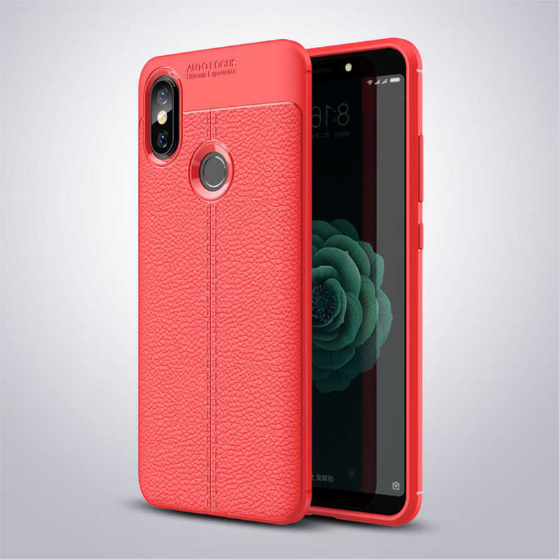 Xiaomi Mi 8 Kılıf Zore Niss Silikon Kapak - Kırmızı