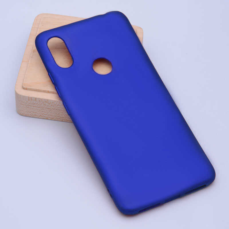 Xiaomi Mi 8 Kılıf Zore Premier Silikon Kapak - Saks Mavi