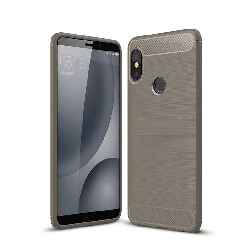 Xiaomi Mi 8 Kılıf Zore Room Silikon Kapak - Gri