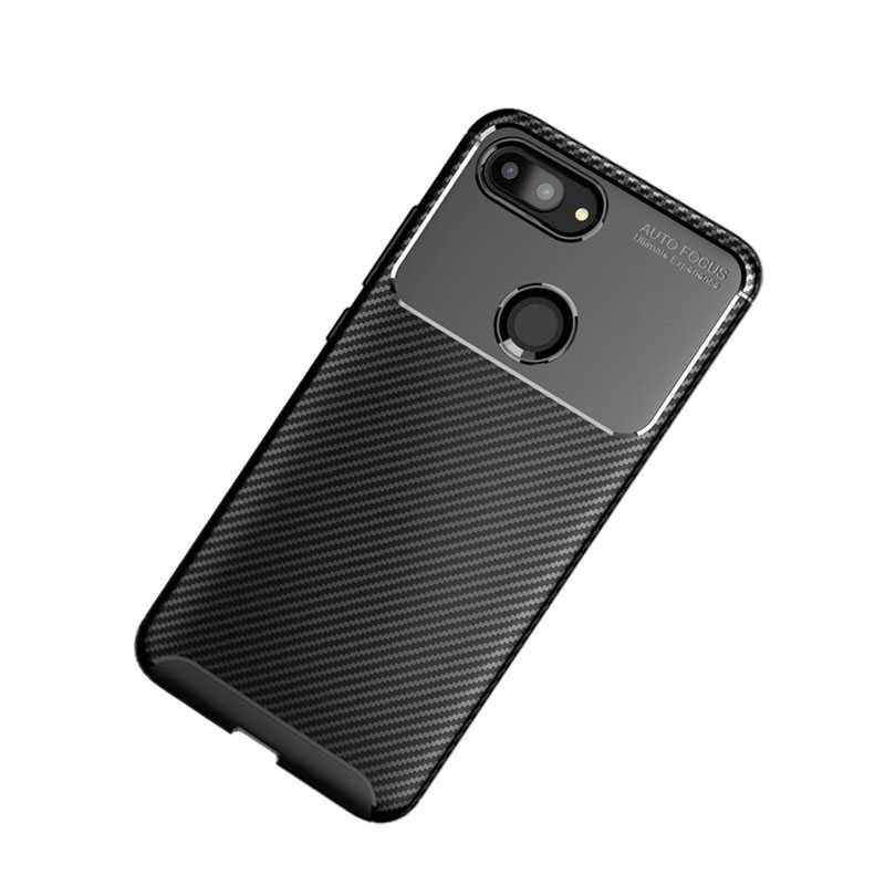 Xiaomi Mi 8 Lite Kılıf Zore Negro Silikon Kapak - Siyah