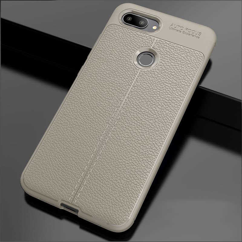 Xiaomi Mi 8 Lite Kılıf Zore Niss Silikon Kapak - Gri