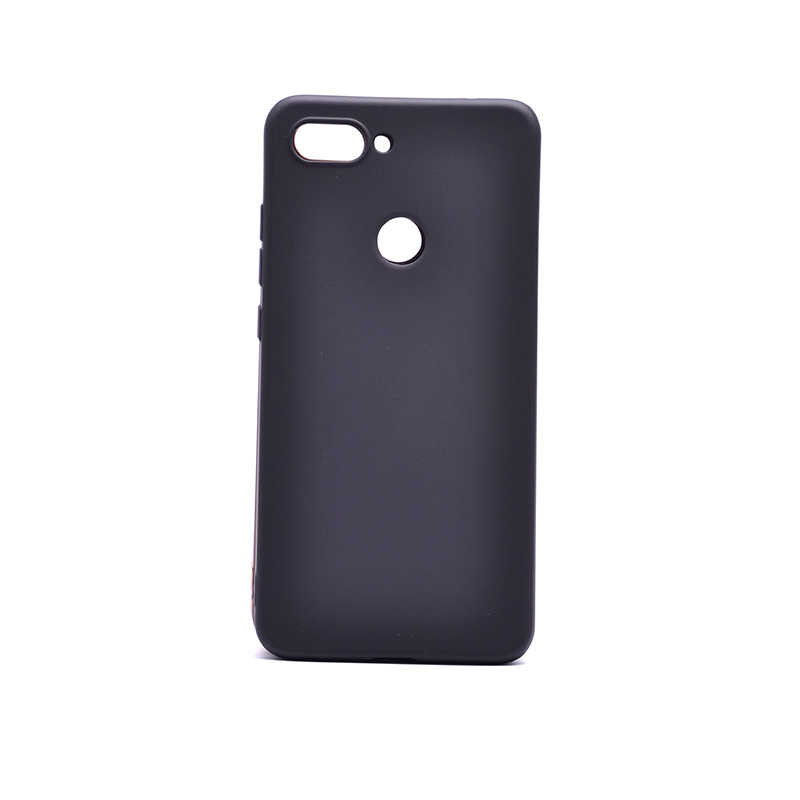 Xiaomi Mi 8 Lite Kılıf Zore Premier Silikon Kapak - Siyah