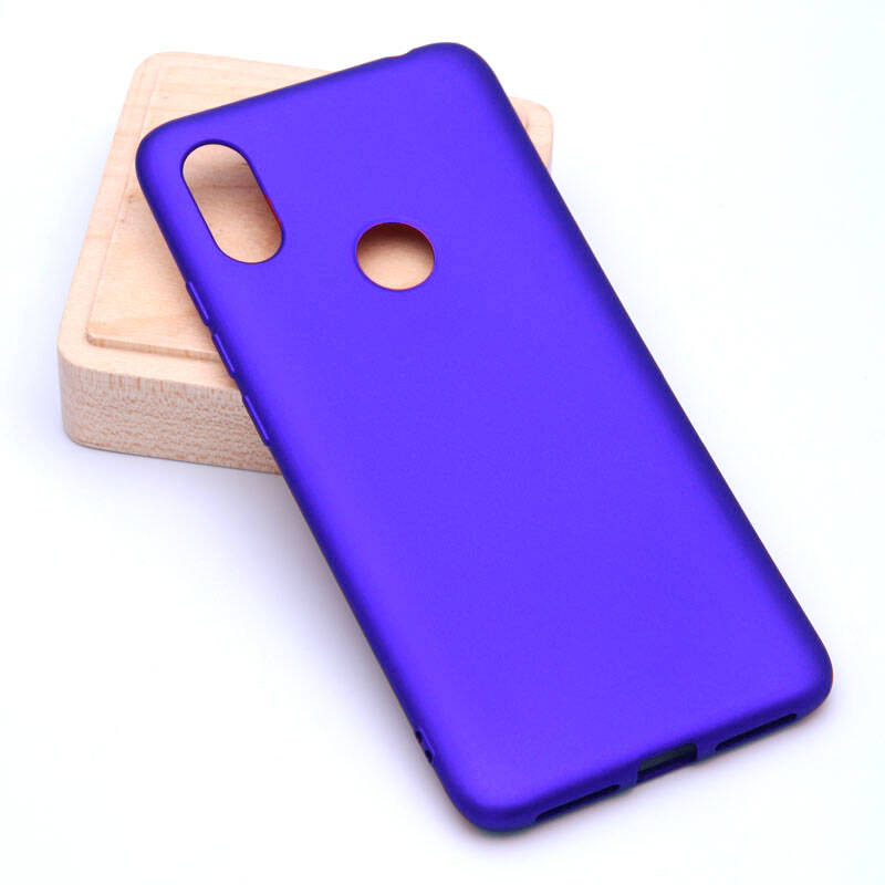 Xiaomi Mi 8 SE Kılıf Zore Premier Silikon Kapak - Saks Mavi