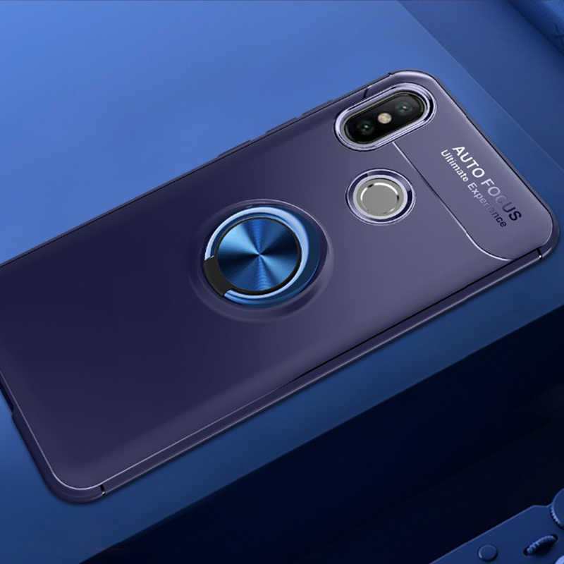 Xiaomi Mi 8 SE Kılıf Zore Ravel Silikon Kapak - Mavi