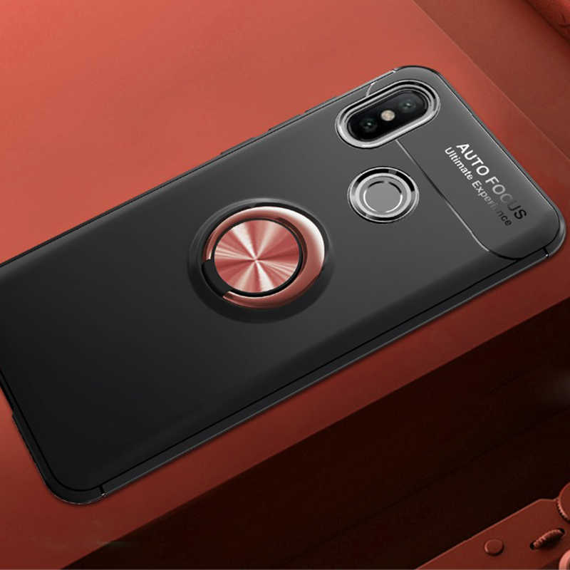 Xiaomi Mi 8 SE Kılıf Zore Ravel Silikon Kapak - Siyah-Rose Gold