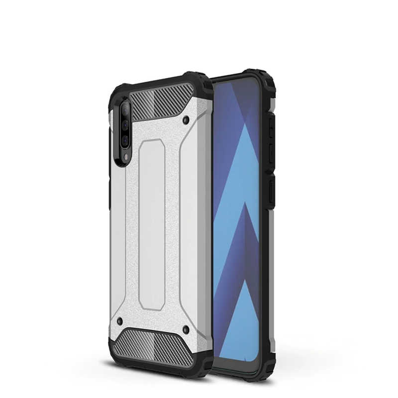 Xiaomi Mi 9 Kılıf Zore Crash Silikon Kapak - Gri