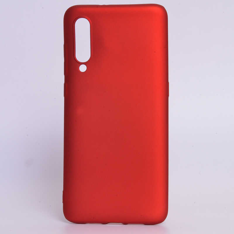 Xiaomi Mi 9 Kılıf Zore Premier Silikon Kapak - Kırmızı