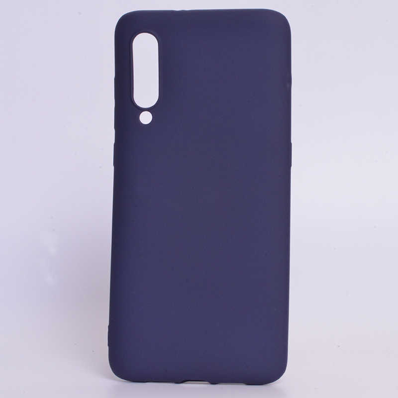 Xiaomi Mi 9 Kılıf Zore Premier Silikon Kapak - Lacivert