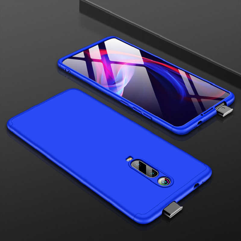 Xiaomi Mi 9T Kılıf Zore Ays Kapak - Mavi