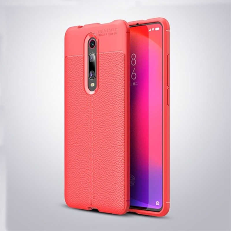 Xiaomi Mi 9T Kılıf Zore Niss Silikon Kapak - Kırmızı