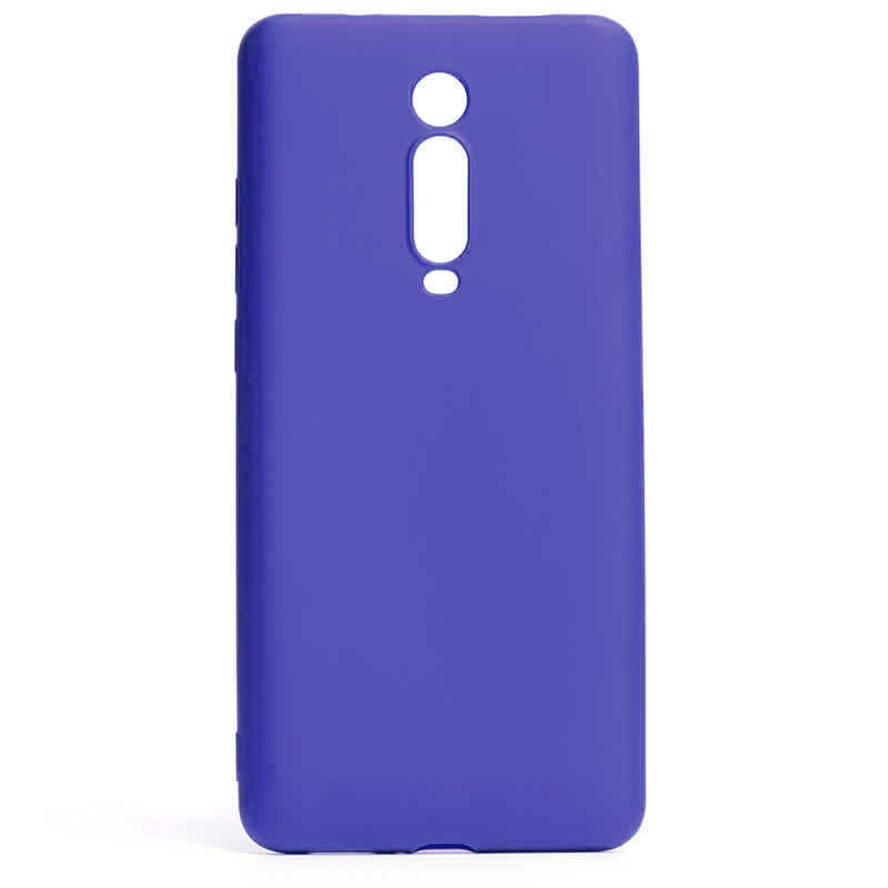 Xiaomi Mi 9T Kılıf Zore Premier Silikon Kapak - Saks Mavi