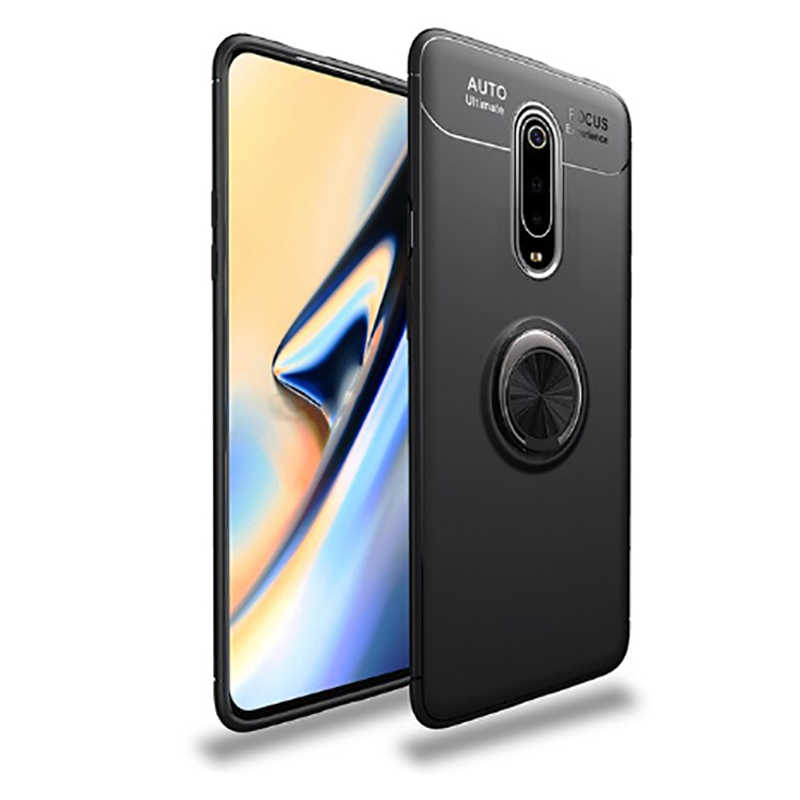 Xiaomi Mi 9T Kılıf Zore Ravel Silikon Kapak - Siyah