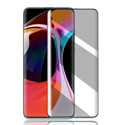 Huawei Y9 Prime 2019 Zore New 5D Privacy Temperli Ekran Koruyucu - 5