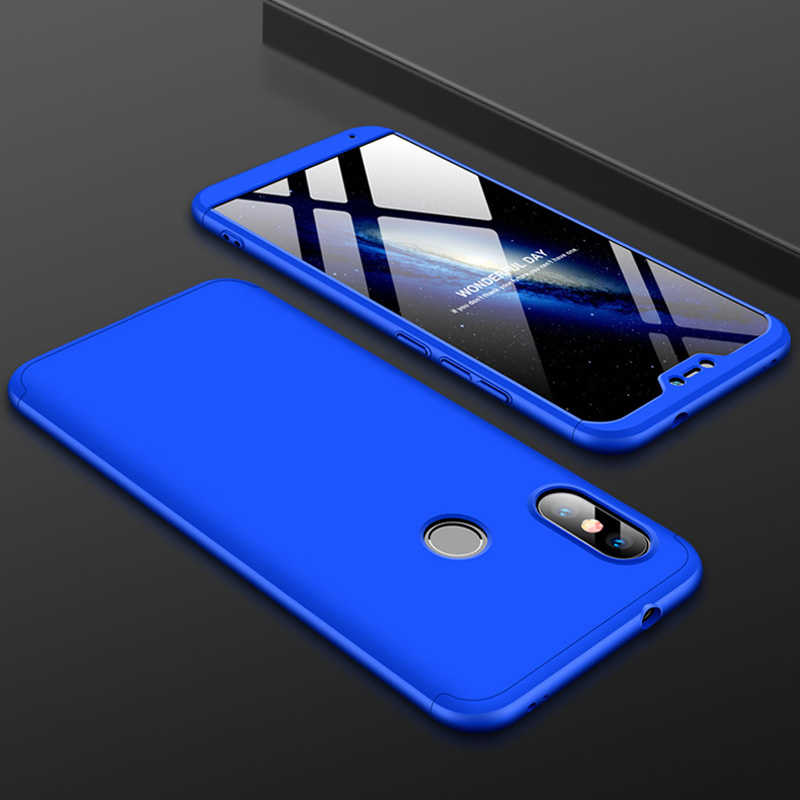 Xiaomi Mi A2 Lite Kılıf Zore Ays Kapak - Mavi
