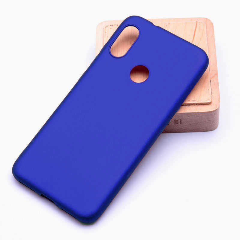 Xiaomi Mi A2 Lite Kılıf Zore Premier Silikon Kapak - Saks Mavi