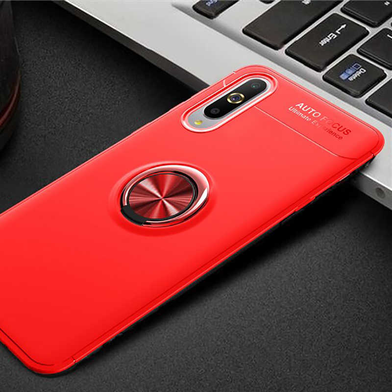 Xiaomi Mi A3 Kılıf Zore Ravel Silikon Kapak - Kırmızı