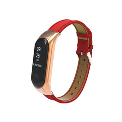 Xiaomi Mi Band 4 KRD-07 Deri Kordon - Zore