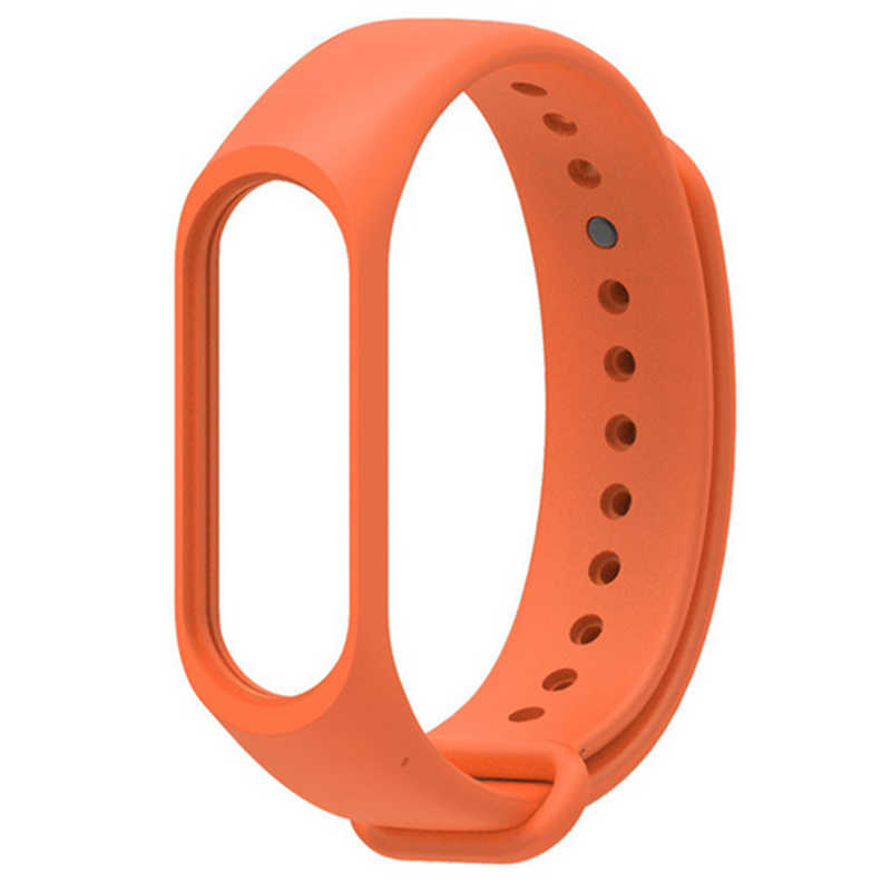 Xiaomi Mi Band 4 Silikon Kordon - Turuncu