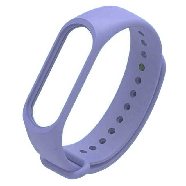 Xiaomi Mi Band 4 Silikon Kordon - Lila