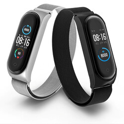 Xiaomi Mi Band 6 KRD-01 Metal Band - Zore