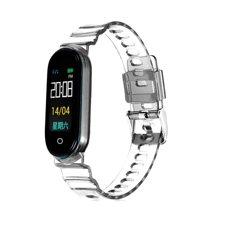 Xiaomi Mi Band 6 KRD-27 Silikon Kordon - Renksiz