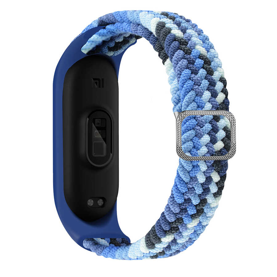Xiaomi Mi Band 6 KRD-49 Örgü Kordon - Briliant blue