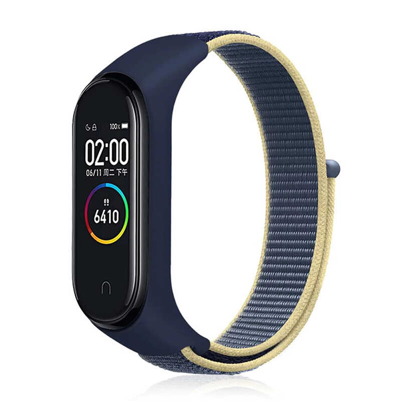 Xiaomi Mi Band 6 Zore KRD-03 Hasır Kordon - NO19
