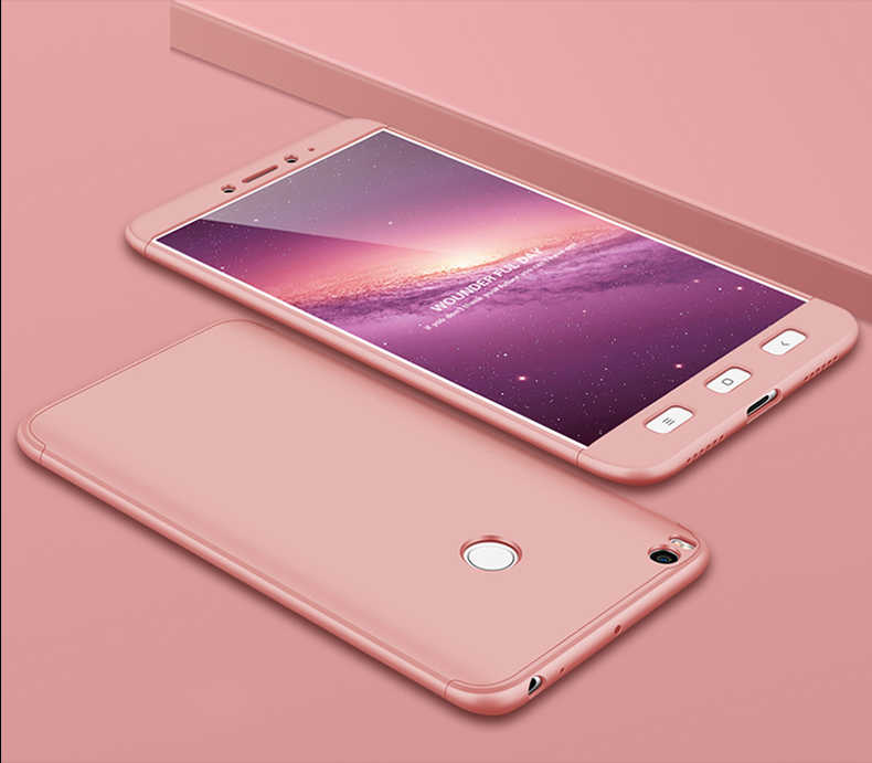 Xiaomi Mi Max 2 Kılıf Zore Ays Kapak - Rose Gold