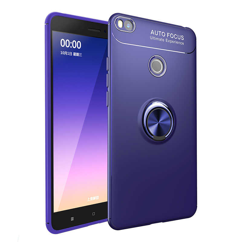 Xiaomi Mi Max 2 Kılıf Zore Ravel Silikon Kapak - Mavi