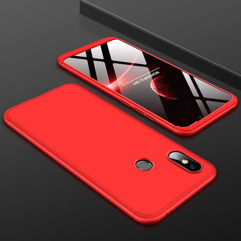 Xiaomi Mi Max 3 Kılıf Zore Ays Kapak - Kırmızı