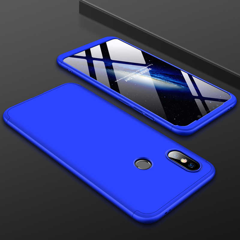 Xiaomi Mi Max 3 Kılıf Zore Ays Kapak - Mavi