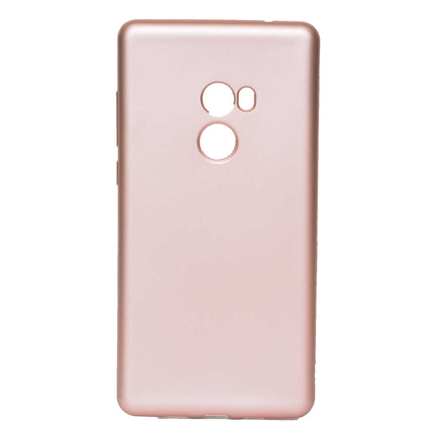 Xiaomi Mi Mix 2 Kılıf Zore Premier Silikon Kapak - Rose Gold