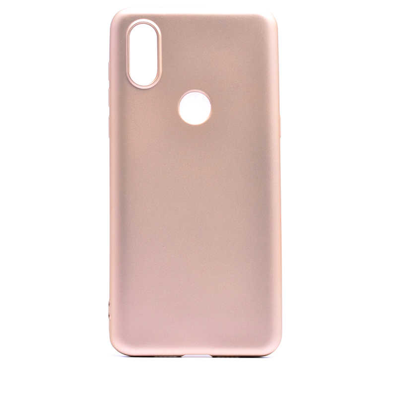 Xiaomi Mi Mix 3 Kılıf Zore Premier Silikon Kapak - Gold