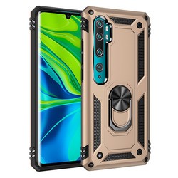 Xiaomi Mi Note 10 Case Zore Vega Cover Gold