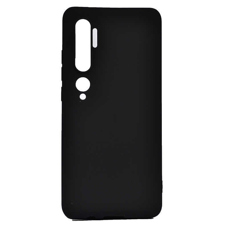 Xiaomi Mi Note 10 Kılıf Zore Premier Silikon Kapak - Siyah