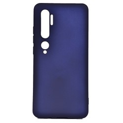 Xiaomi Mi Note 10 Kılıf Zore Premier Silikon Kapak Lacivert