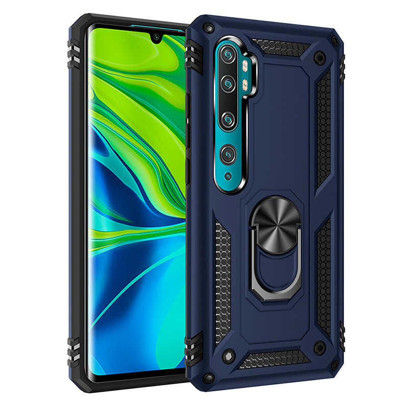 Xiaomi Mi Note 10 Kılıf Zore Vega Kapak - Mavi
