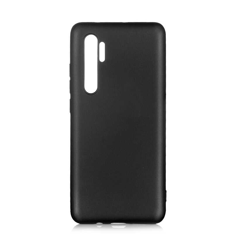 Xiaomi Mi Note 10 Lite Kılıf Zore Premier Silikon Kapak - Siyah