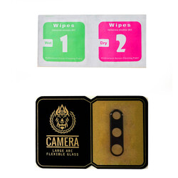 Xiaomi Mi Note 10 Zore Golden Turtle Ceramic Camera Glass - Zore