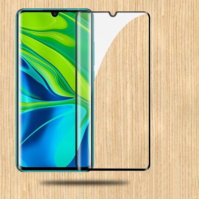 Xiaomi Mi Note 10 Zore Short Glass Screen Protector - 4