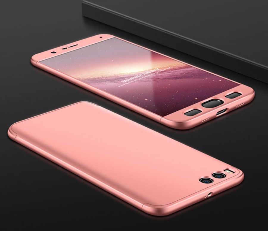 Xiaomi Mi Note 3 Kılıf Zore Ays Kapak - Rose Gold