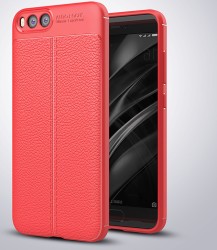 Xiaomi Mi Note 3 Kılıf Zore Niss Silikon Kapak Kırmızı